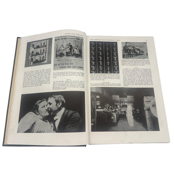 A Pictorial History Of The Movies 1943 4th Print Simon Schuster HC Vintage Book - Picture 6 of 12